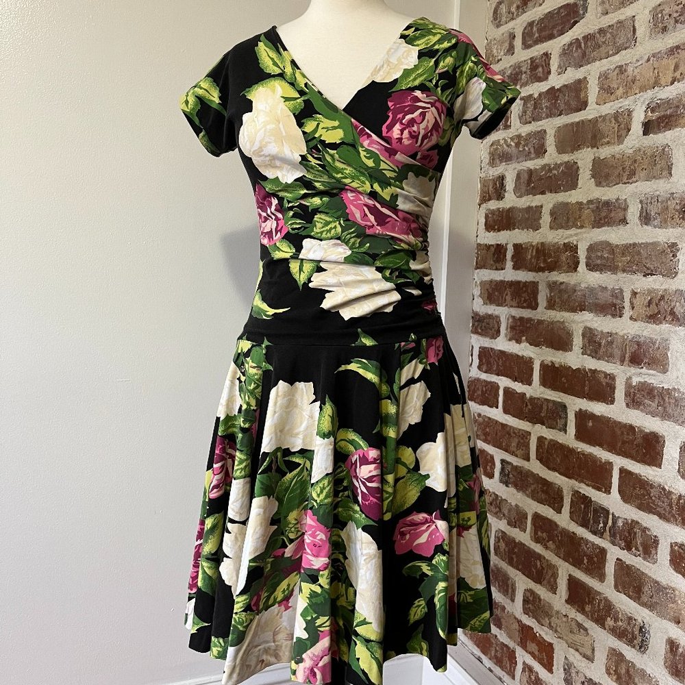 Vintage Betsey Johnson Flower Dress